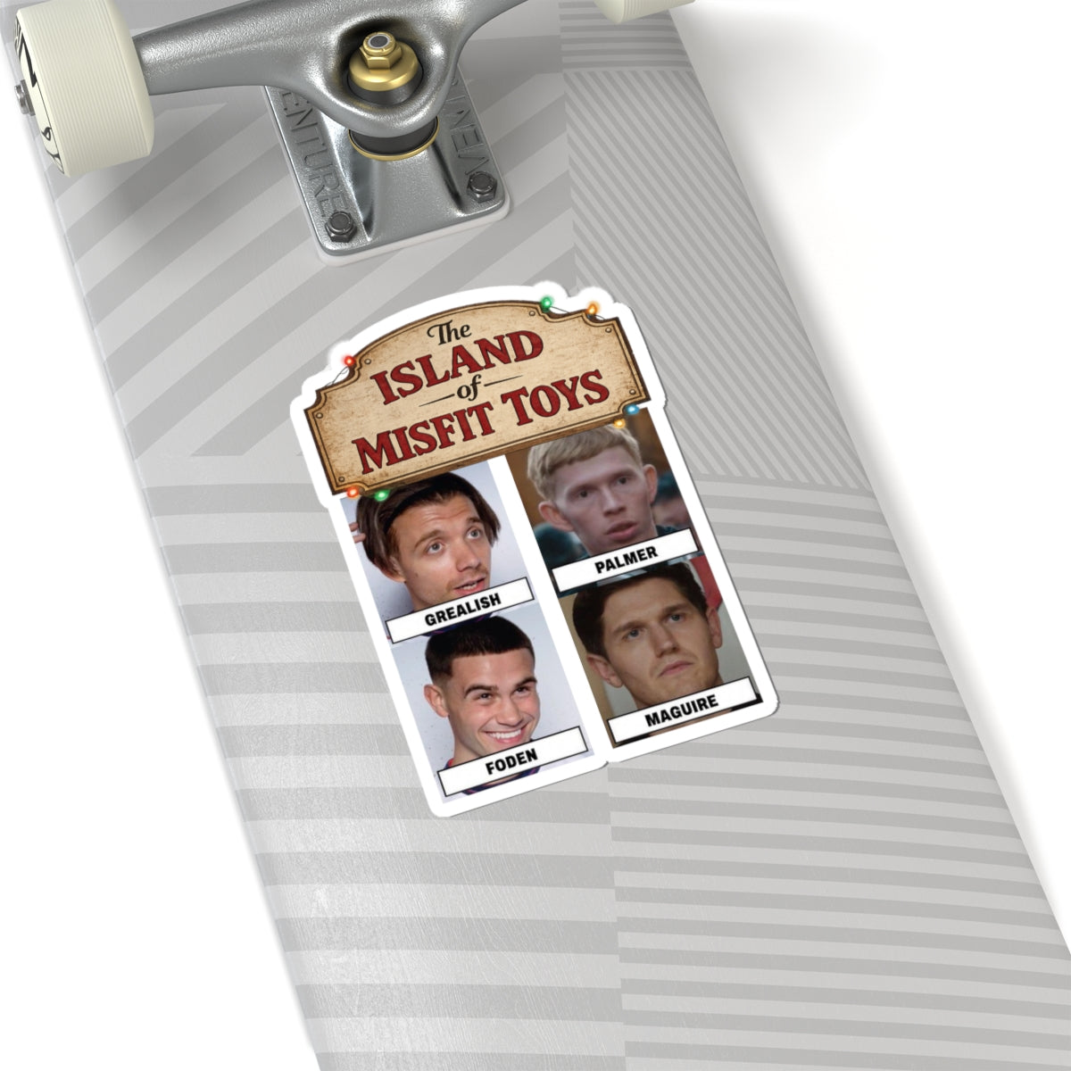 The Island of Misfit Footballers - England Football Sticker | World Cup 2026