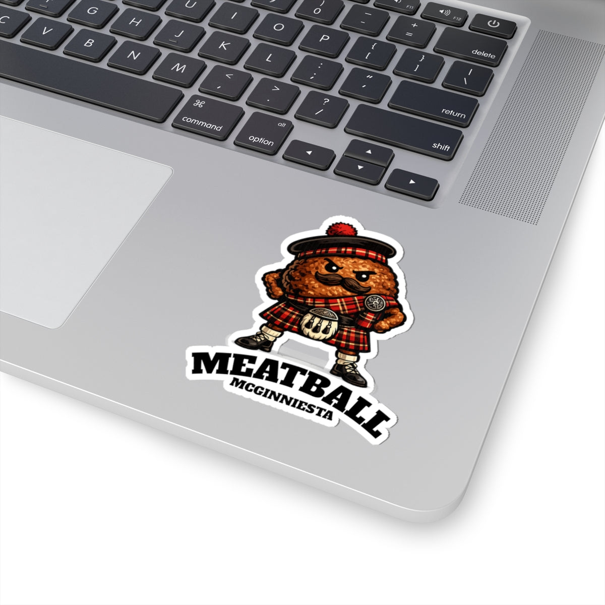 Scottish Meatball McGinniesta Sticker